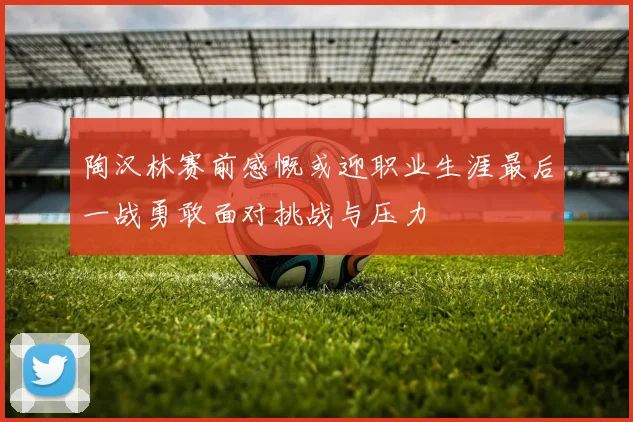陶汉林赛前感慨或迎职业生涯最后一战勇敢面对挑战与压力