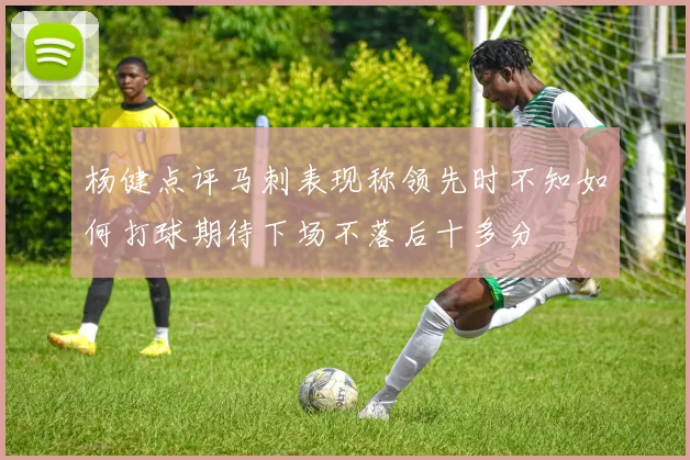 杨健点评马刺表现称领先时不知如何打球期待下场不落后十多分